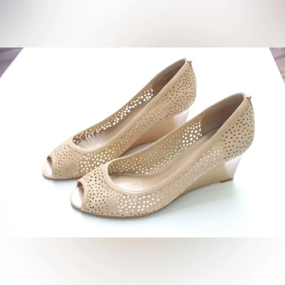 Stuart Weitzman peep toe wedges - Picture 8 of 8